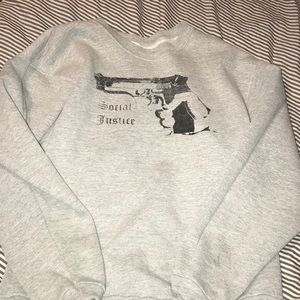 Social justice crewneck